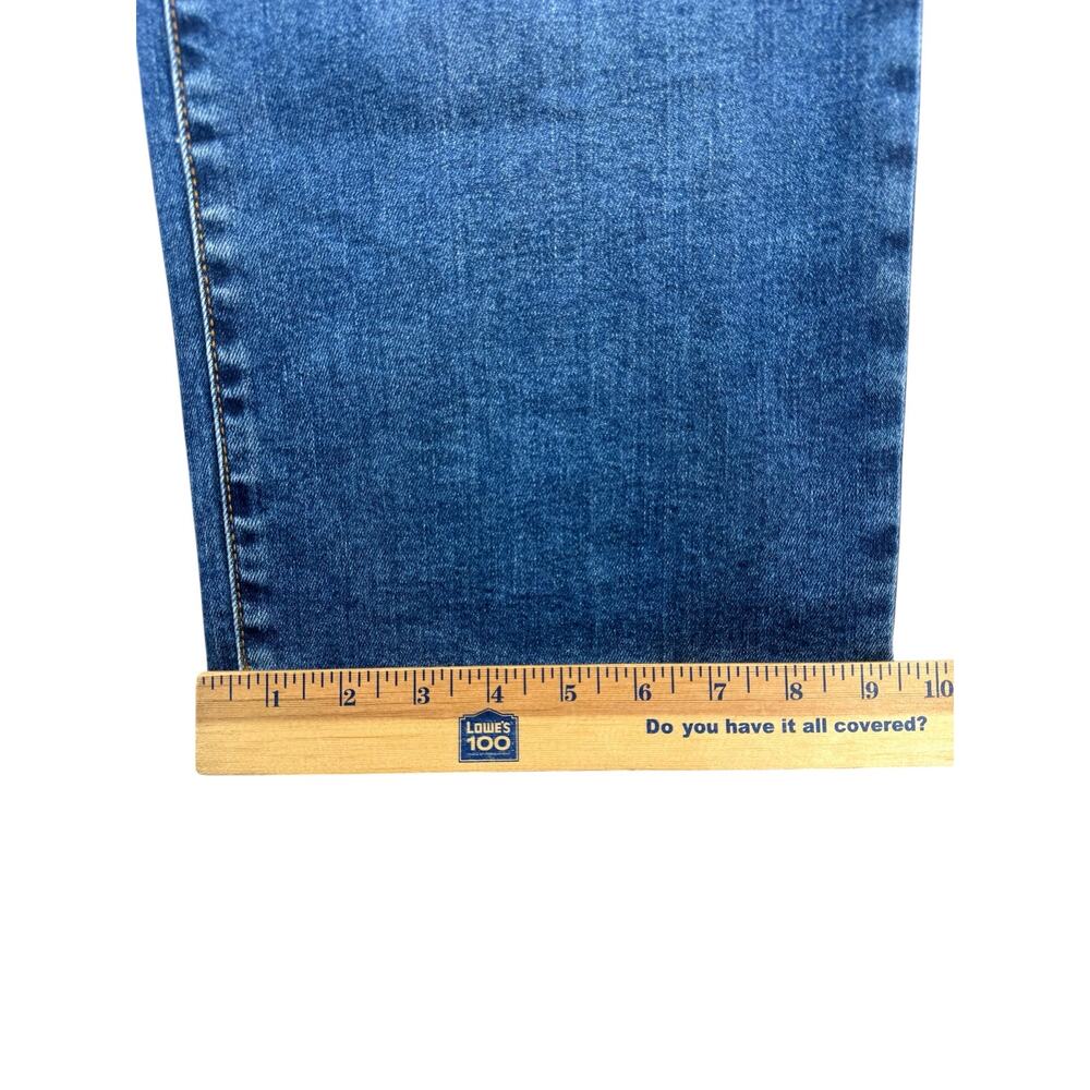Kut from the Kloth Charlotte Jeans 6 High Rise Culotte Medium Wash Denim Casual - Picture 8 of 9